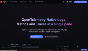 SigNoz - Kubernetes Monitoring Tool