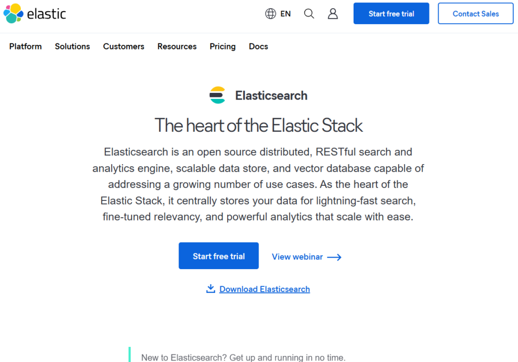 Elasticsearch 